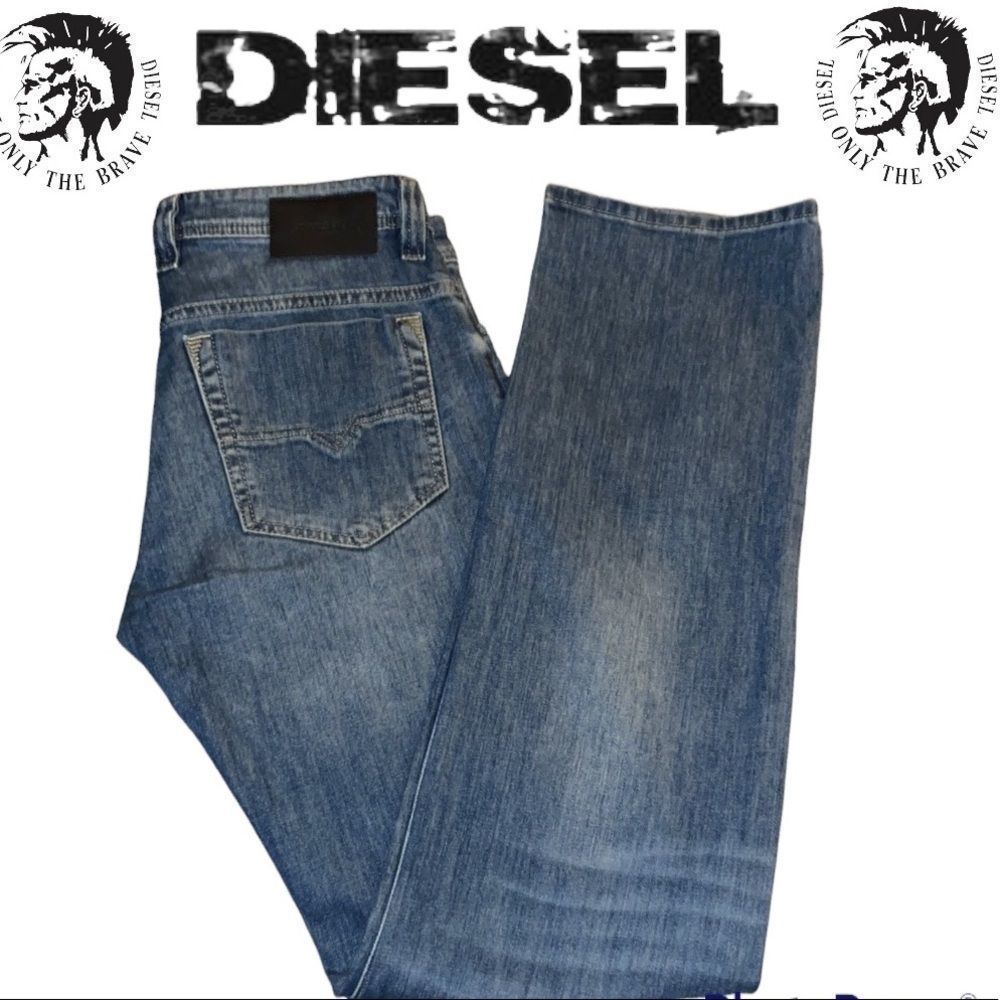 DIESEL-Safado-R () Slim Straight Denim Jeans Regular 28x32 (RC48D)100% Authentic